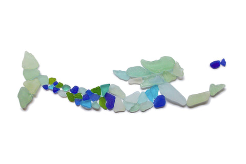 Island Girl sea glass Mermaid