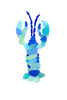 Sea Glass Blue Lobster